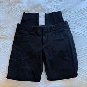 Banana Republic Black Sloan Fit Trousers